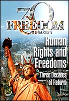 Freedom Magazine Published by the Church of Scientology since 1968