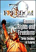 30th Anniversary Human Rights and Freedom