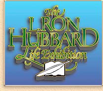 L. Ron Hubbard Life Exhibition logo