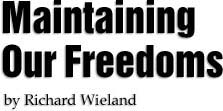 Maintaining our Freedoms