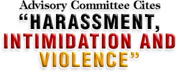 Harassement, Intimidation and Violence
