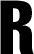 R