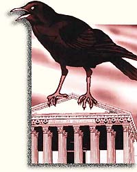Assembl&eacute;e nationale & corbeau