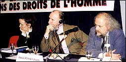La commission d�enqu�te publique sur les violations des droits de l�Homme le 3 mars dernier � Paris
