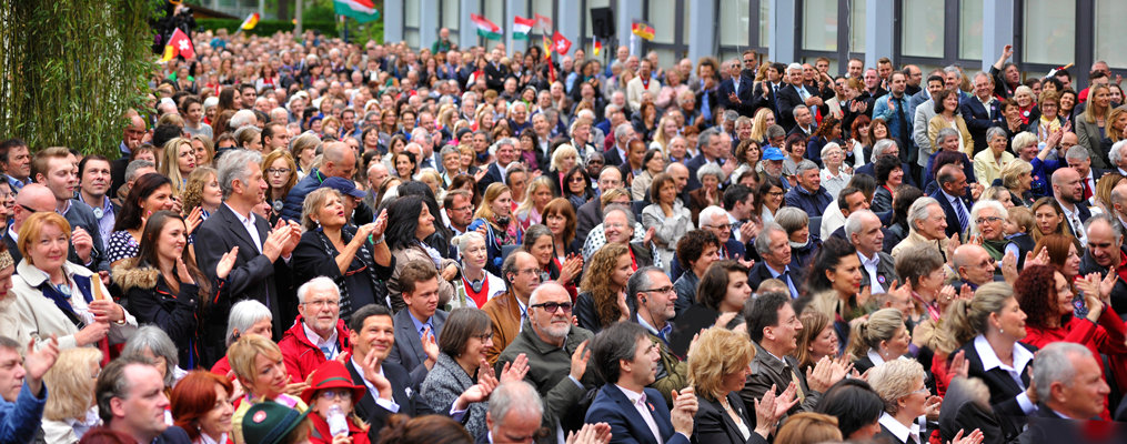 Thousands of Scientologists from across Europe