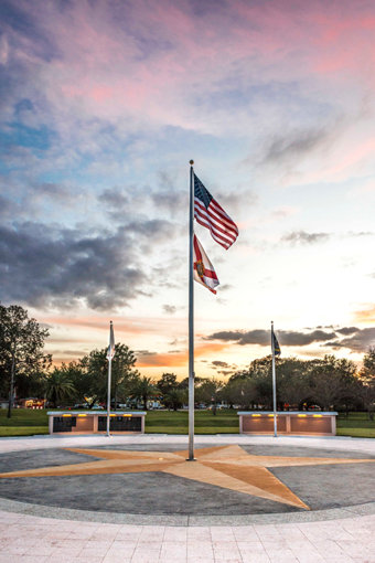 Veterans Memorial in Clearwater