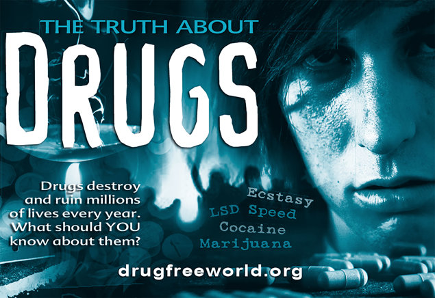 El folleto de La Verdad Sobre las Drogas Sintéticas