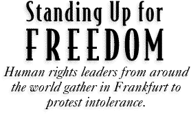 Standing up for Freedom