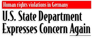 U.S. State Department Expresses Concern <U>Again</U>