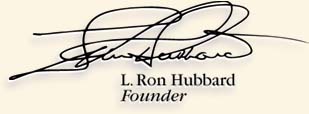 LRH's SIGNATURE