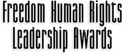 Freedom Human Rights Leadership Awards