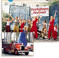 Firefighters Festival hosted by the Church of Scientology Celebrity Centre International