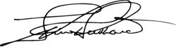 L. Ron Hubbard Signature