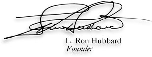 L. Ron Hubbard -- Founder