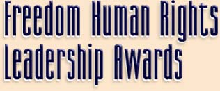 Freedom Human Rights Leadership Awards