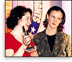 Beverly Eakman and Juliette Lewis