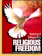 Restoring and Safeguarding Religious Freedom
