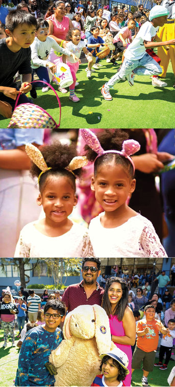 Thousands of children with their families made the most of the day-long festivities hosted by the Church of Scientology at its Los Angeles headquarters.