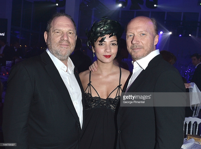 Paul Haggis and Harvey Weinstein