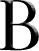 B