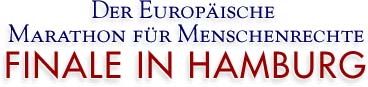 Der Europäische Marathon für Menschenrechte - Finale in Hamburg